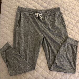 Vuori Heathered Gray Performance Jogger